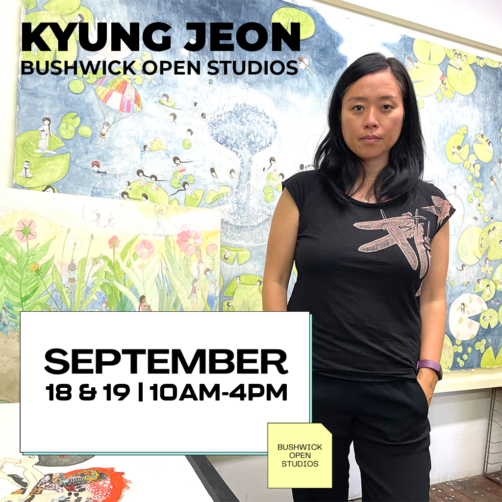 Image of Kyung Jeon for the Bushwick Open Studios